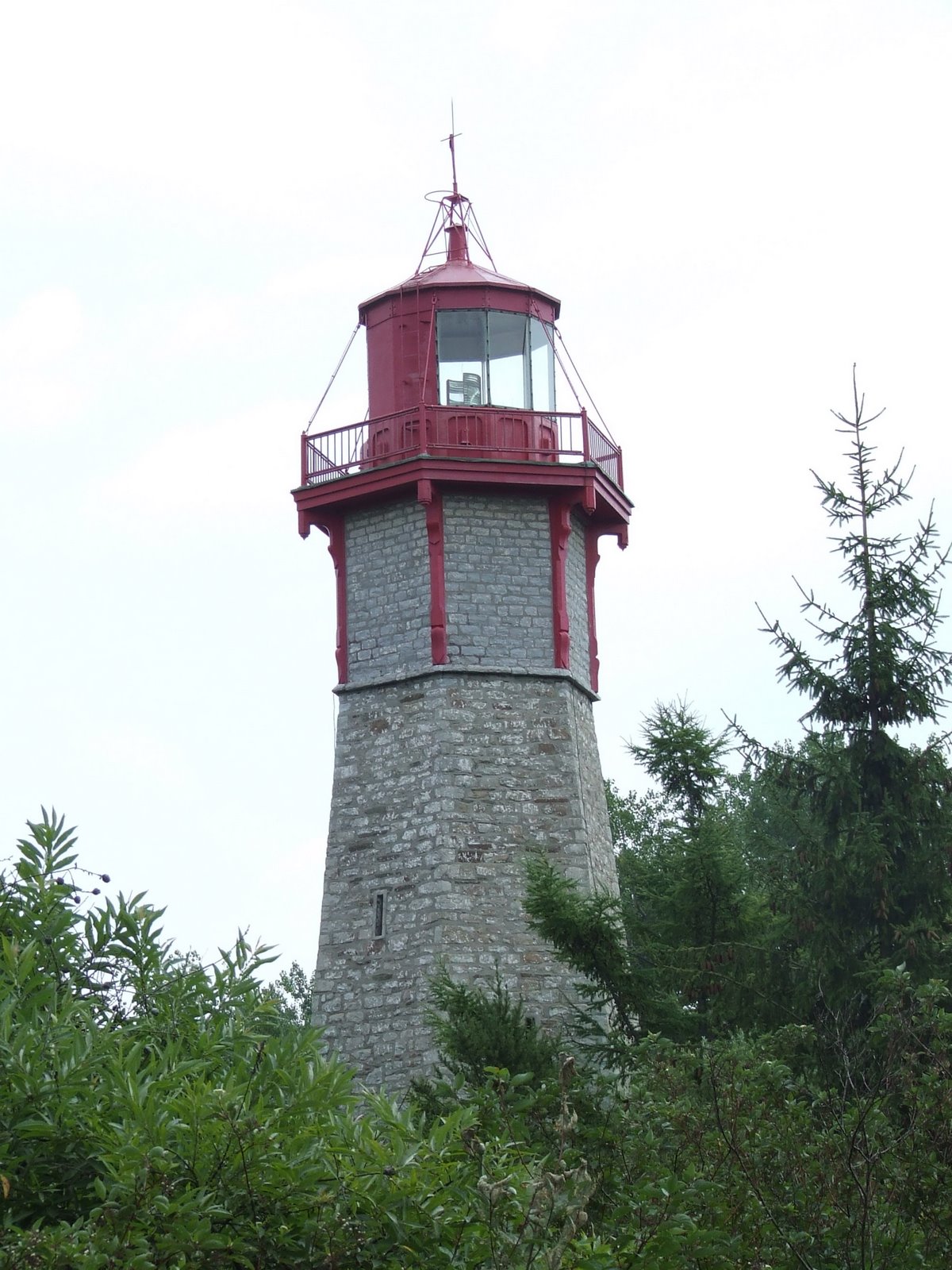 The lighthouse at Gibraltar Point in the Toronto Islands